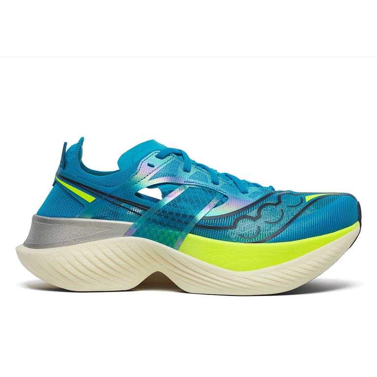 SAUCONY  endorphin elite blu - immagine 2