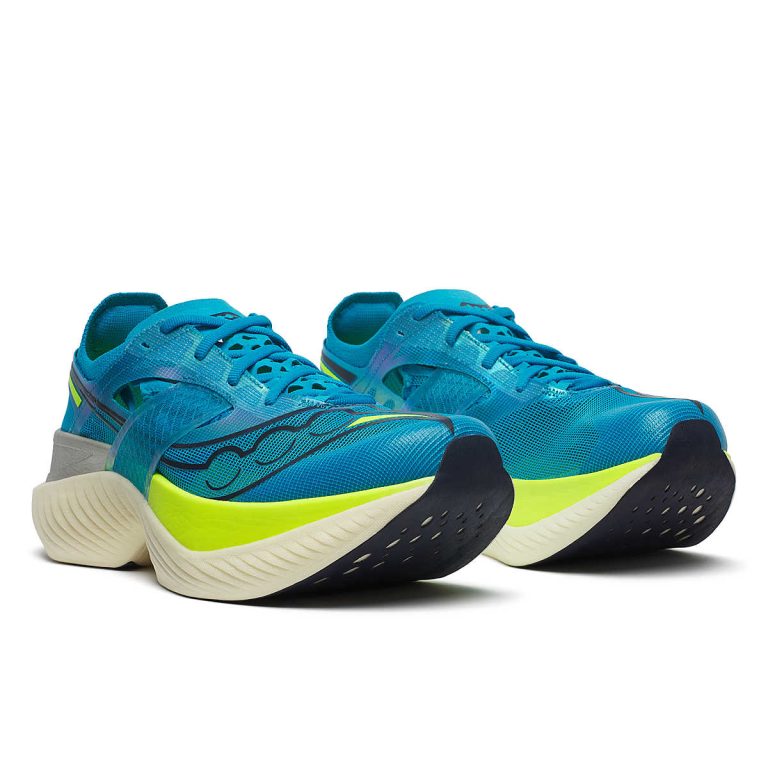 SAUCONY  endorphin elite blu - immagine 3