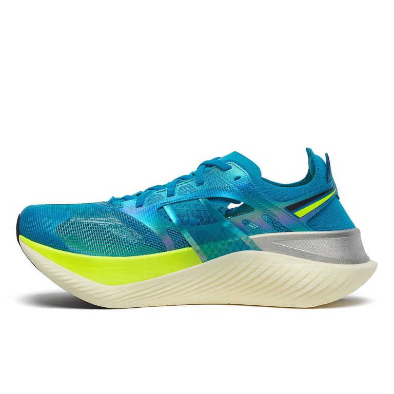 SAUCONY  endorphin elite blu - immagine 4