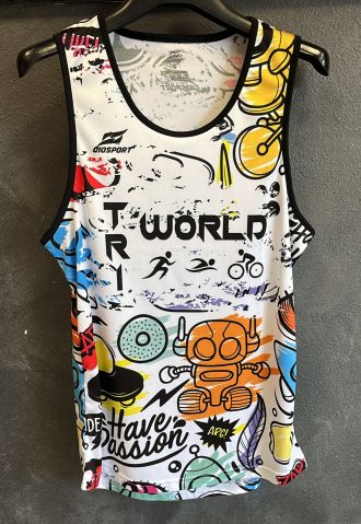 canotta running TRI WORLD