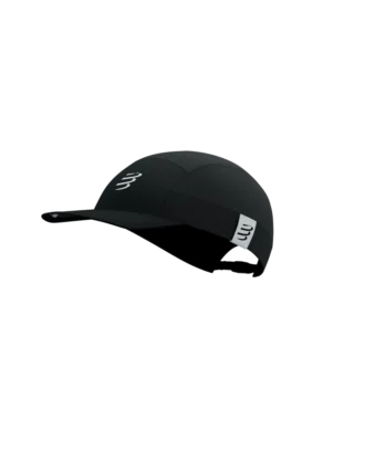 compressport hat 5 panel light cap black