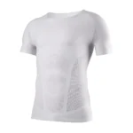 Oxyburn OXBABDOMINA 5098 unisex shirtsleeve (gialla fluo/bianca/azzurro)