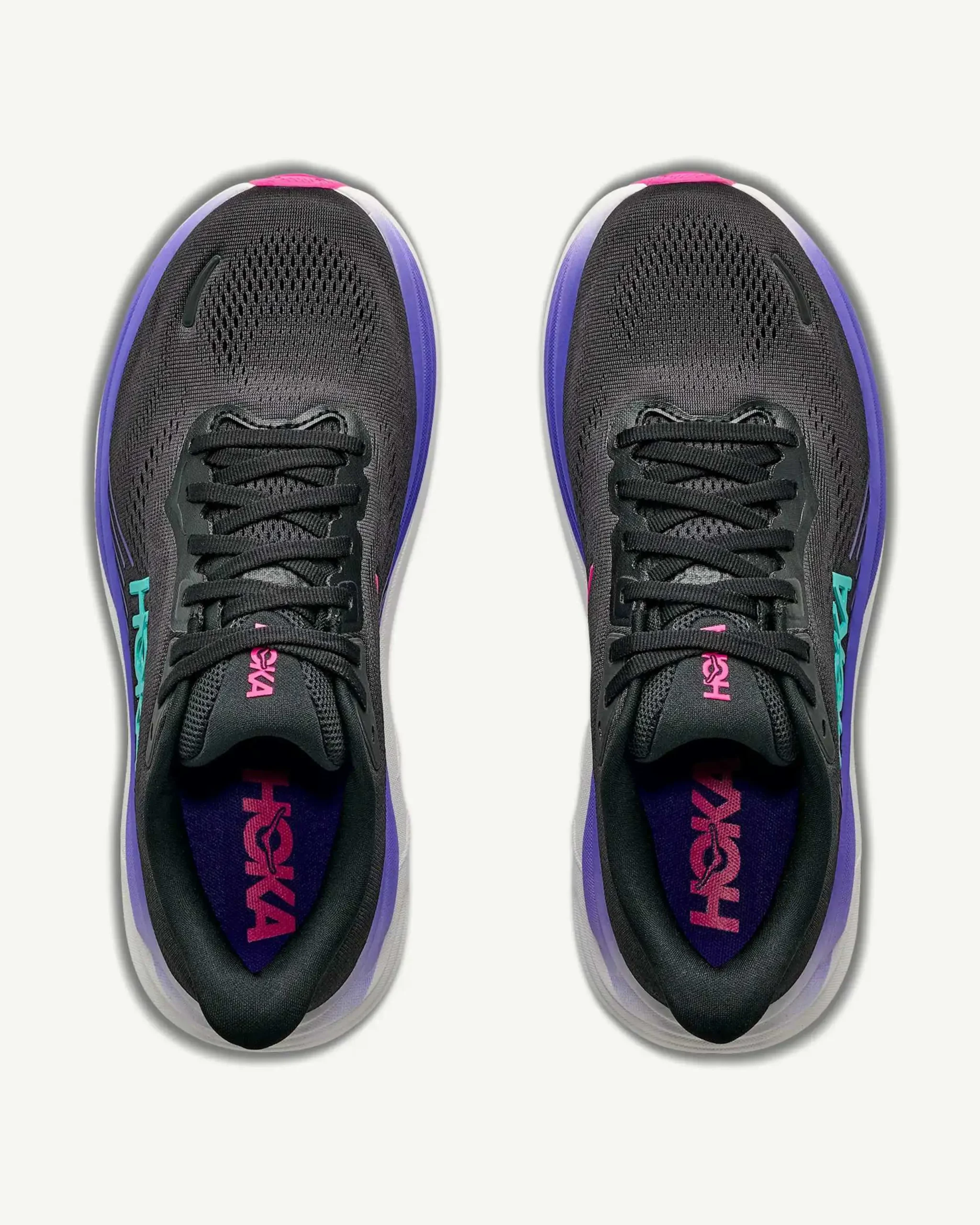 hoka clifton 11 woman purple/black - immagine 3